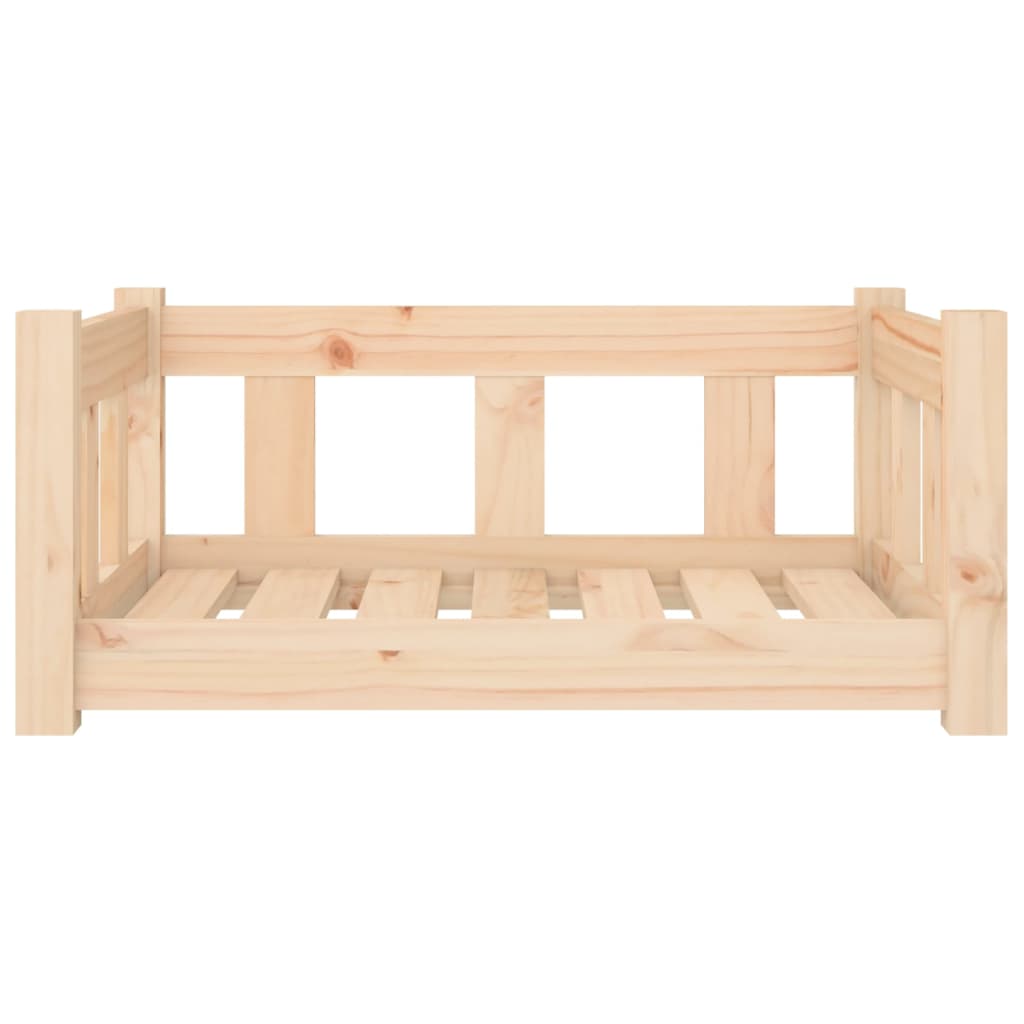 vidaXL Dog Bed 55.5x45.5x28 cm Solid Wood Pine vidaXL
