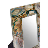 Orsina Photo Frame with a Decorative Marble Design and a Sleek Mirror Finish