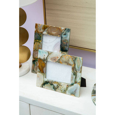 Orsina Decorative Photo Frame Set with Elegant Marble Design for Stylish Display