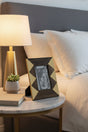 Orsina Photo Frame in Dark Wood with Decorative Gold Accents, Perfect for Bedroom Decor