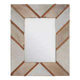 Orsina Photo Frame with a Chevron Design in Wooden Finish for Stylish Home Decor