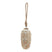 Antique White Wash Pine Cone Bauble BROWN WOOD Shades 4 Seasons