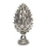 Shades 4 Seasons Silver Pinecone Finial Ornament SILVER CERAMIC Shades 4 Seasons