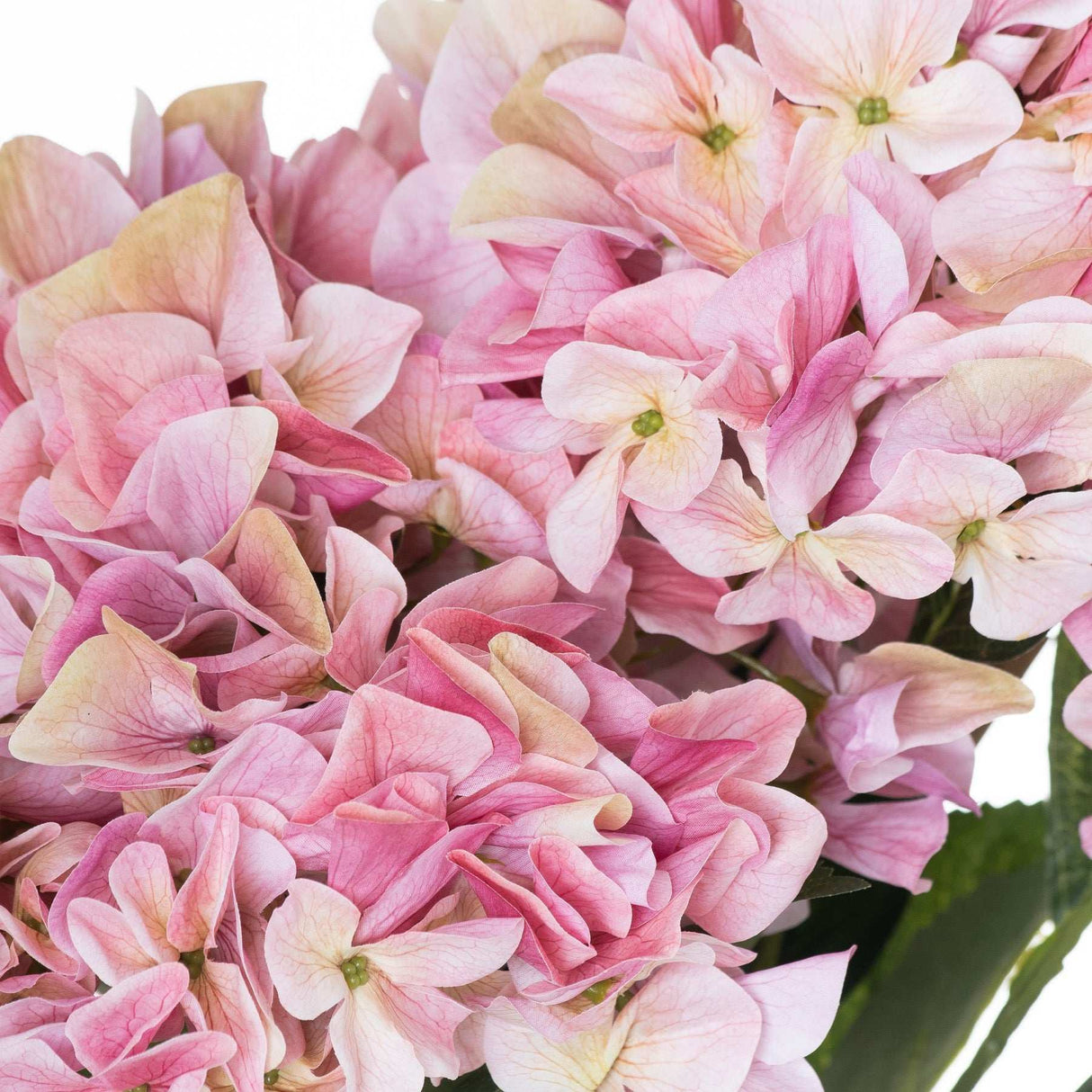 Shades 4 Seasons Pink Hydrangea Artificial Flower Stem Shades 4 Seasons
