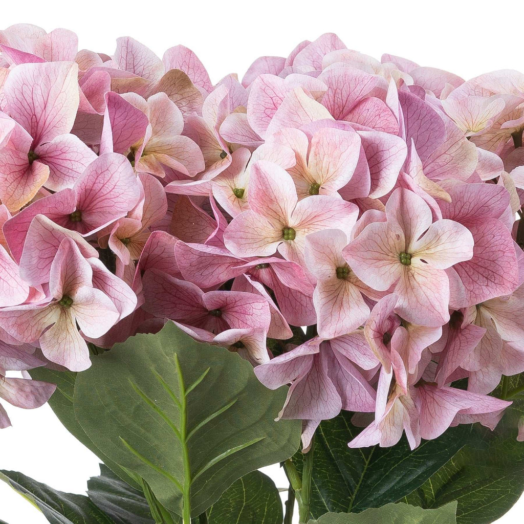 Shades 4 Seasons Pink Hydrangea Artificial Flower Stem Shades 4 Seasons