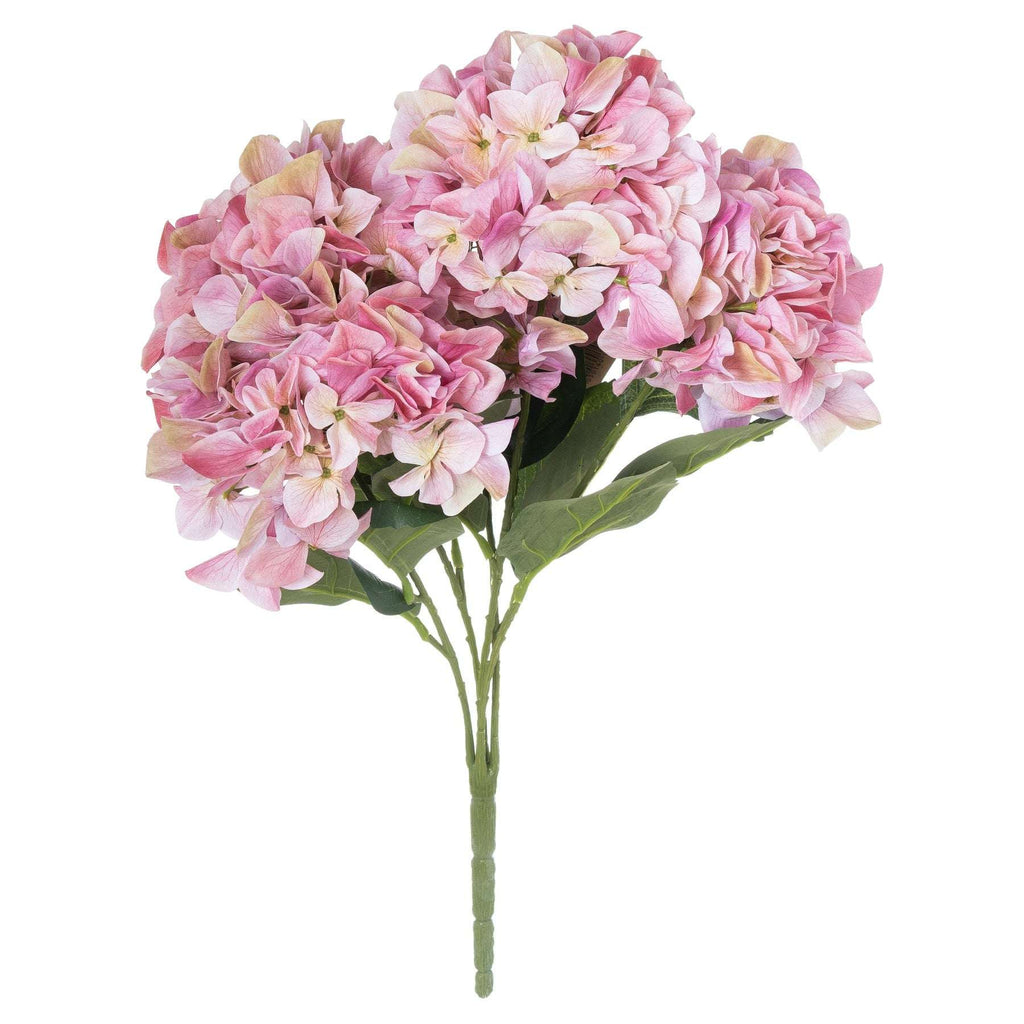 Shades 4 Seasons Pink Hydrangea Artificial Flower Stem PINK PLASTIC Shades 4 Seasons