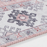 Stylish Pink Rug featuring intricate patterns and soft texture for modern home decor