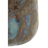 Orsina Planter with Unique Swirl Design in Brown and Blue for Stylish Indoor Gardening