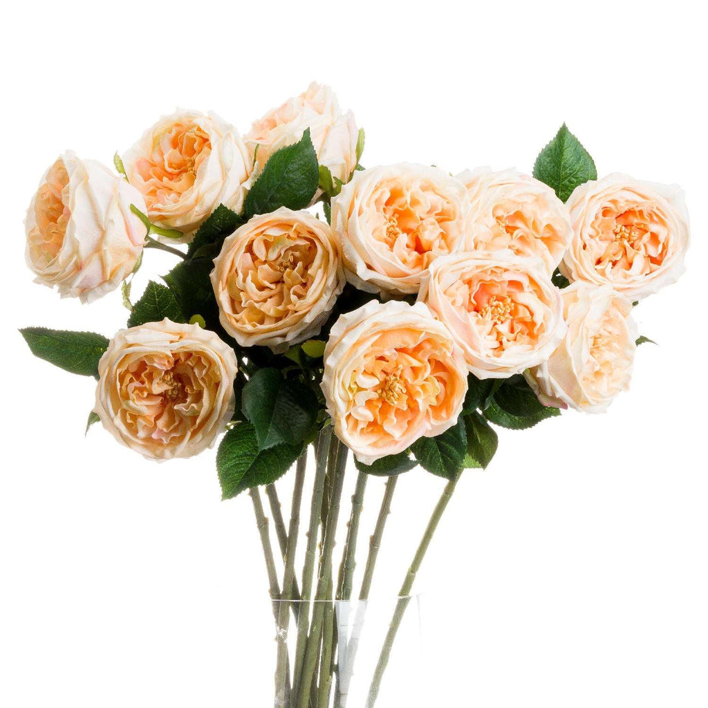 Shades 4 Seasons Portland Rose Artificial Summer Stem Default Title Shades 4 Seasons