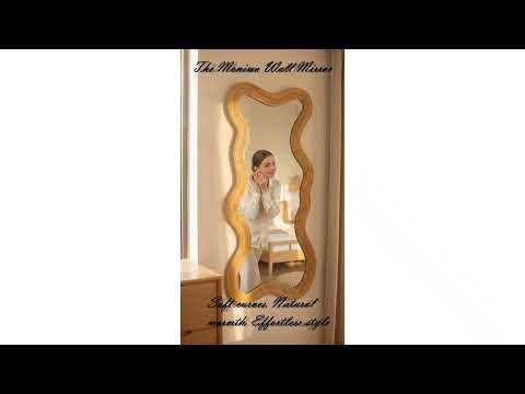 Nisu Home Stylish Moniwa Wall Mirror for Modern Interiors