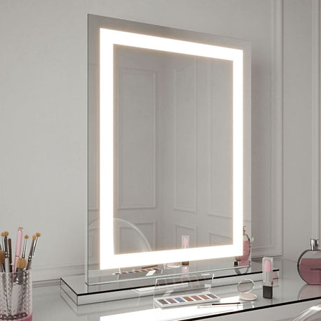 Hollywood Pro Mirror with LED lights for optimal lighting and clarity in beauty routines