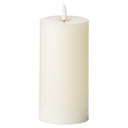 Luxe Collection Natural Glow 3 x 6 LED Cream Candle IVORY PLASTIC Shades 4 Seasons