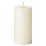 Luxe Collection Natural Glow 3 x 6 LED Cream Candle IVORY PLASTIC Shades 4 Seasons