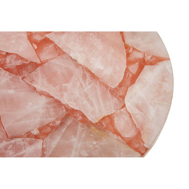 Orsina Quartz Tray with a stylish pink and white marbled design for elegant home decor