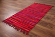 Large Rag Rug - 150x90cm - premium quality - Shocking Pinks AW Dropship UK