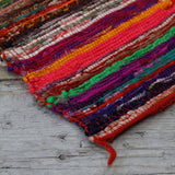 Shades 4 Seasons UK Colourful Indian Rag Rug for Home Decor AW Dropship UK