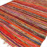 Shades 4 Seasons UK Colourful Indian Rag Rug for Home Decor AW Dropship UK