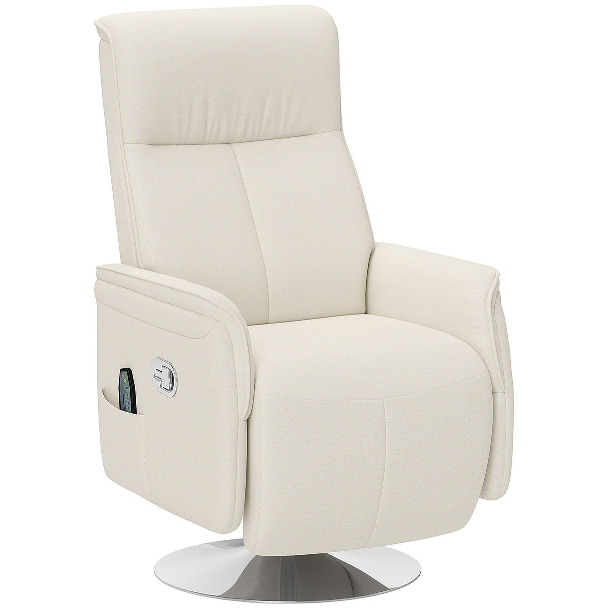 Wise Galleria Recliner Armchair in white with soft upholstery and sleek design for ultimate comfort