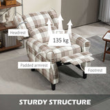 Wise Galleria Reclining Armchair with padded armrests and adjustable headrest for maximum comfort