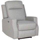 Wise Galleria Grey Reclining Chair with Comfortable Upholstery and Modern Design for Living Rooms