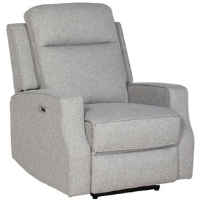 Wise Galleria Grey Reclining Chair with Comfortable Upholstery and Modern Design for Living Rooms