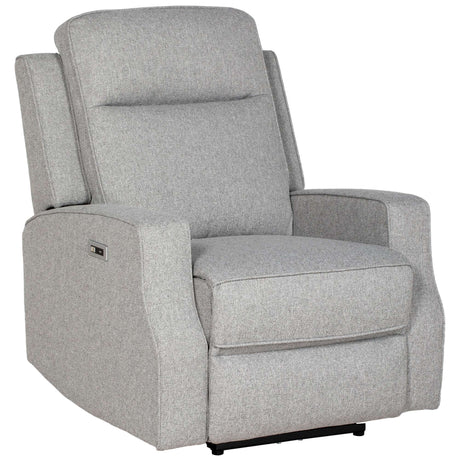 Wise Galleria Grey Reclining Chair with Comfortable Upholstery and Modern Design for Living Rooms