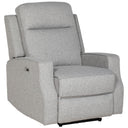 Wise Galleria Grey Reclining Chair with Comfortable Upholstery and Modern Design for Living Rooms