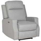 Wise Galleria Grey Reclining Chair with Comfortable Upholstery and Modern Design for Living Rooms