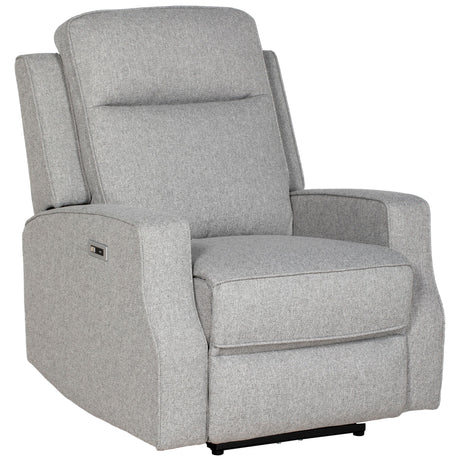 Wise Galleria Grey Reclining Chair with Comfortable Upholstery and Modern Design for Living Rooms