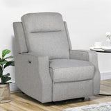 Wise Galleria Reclining Chair in Grey Upholstery with Comfortable Design for Relaxation