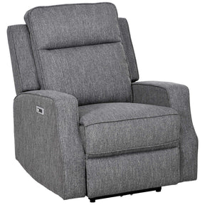 Wise Galleria Grey Reclining Chair with Plush Cushioning and Modern Design for Comfortable Living Rooms