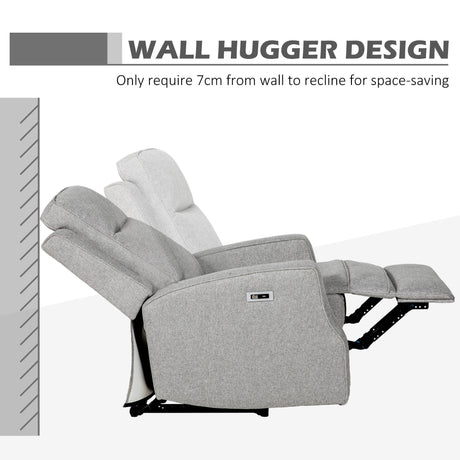 Wise Galleria Reclining Chair with wall hugger design, requires only 7cm from wall to recline