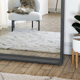 Jobu Home Rectangle Mirror with a sleek frame, perfect for modern living spaces