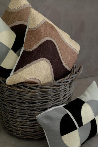 Orsina Rectangular Cushion in geometric patterns, perfect for stylish home decor