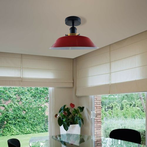 Modern Industrial Ceiling Light Fitting Flush Mount Light Metal Indoor Light LEDSone