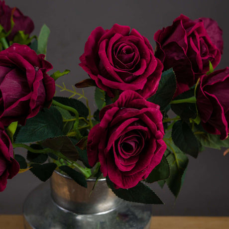 Shades 4 Seasons Artificial Red Rose Single Stem Shades 4 Seasons