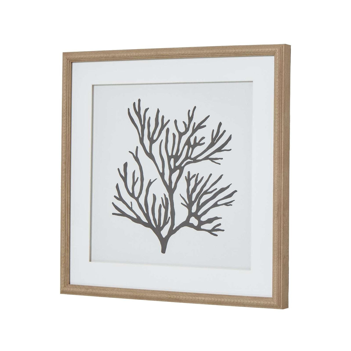 Reef Coral Art Mounted In Beaded Frame Shades 4 Seasons