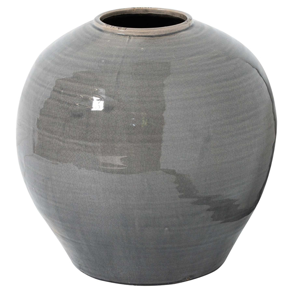 Shades 4 Seasons Regola Vase - Elegant Grey Ornament GREY CERAMIC Shades 4 Seasons