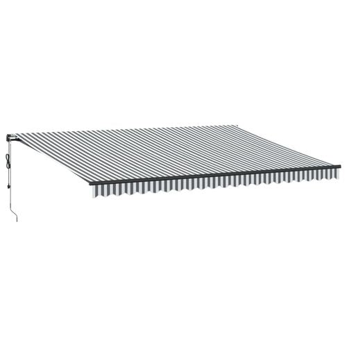 vidaXL Automatic Retractable Awning Burgundy 300x250 cm vidaXL