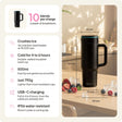 Fridja Portable Blender with stainless steel blades, 500ml capacity, and USB-C charging for smoothies on-the-go