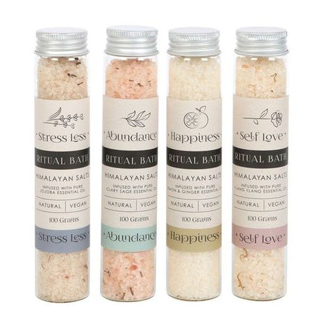 Ritual Bath Salt Gift Set with Himalayan Sea Salts N/A
