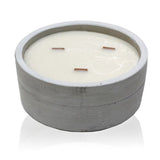 Large Round Candle Box - Patchouli & Dark Amber AW-Dropship