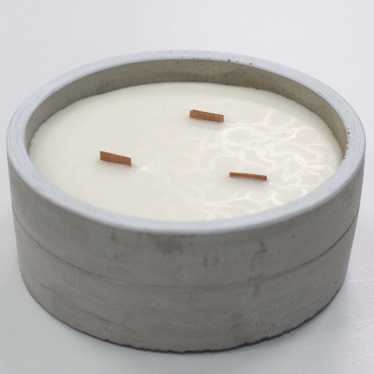 Large Round Candle Box - Crushed Vanilla & Orange AW-Dropship