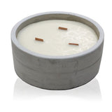 Large Round Candle Box - Crushed Vanilla & Orange AW-Dropship