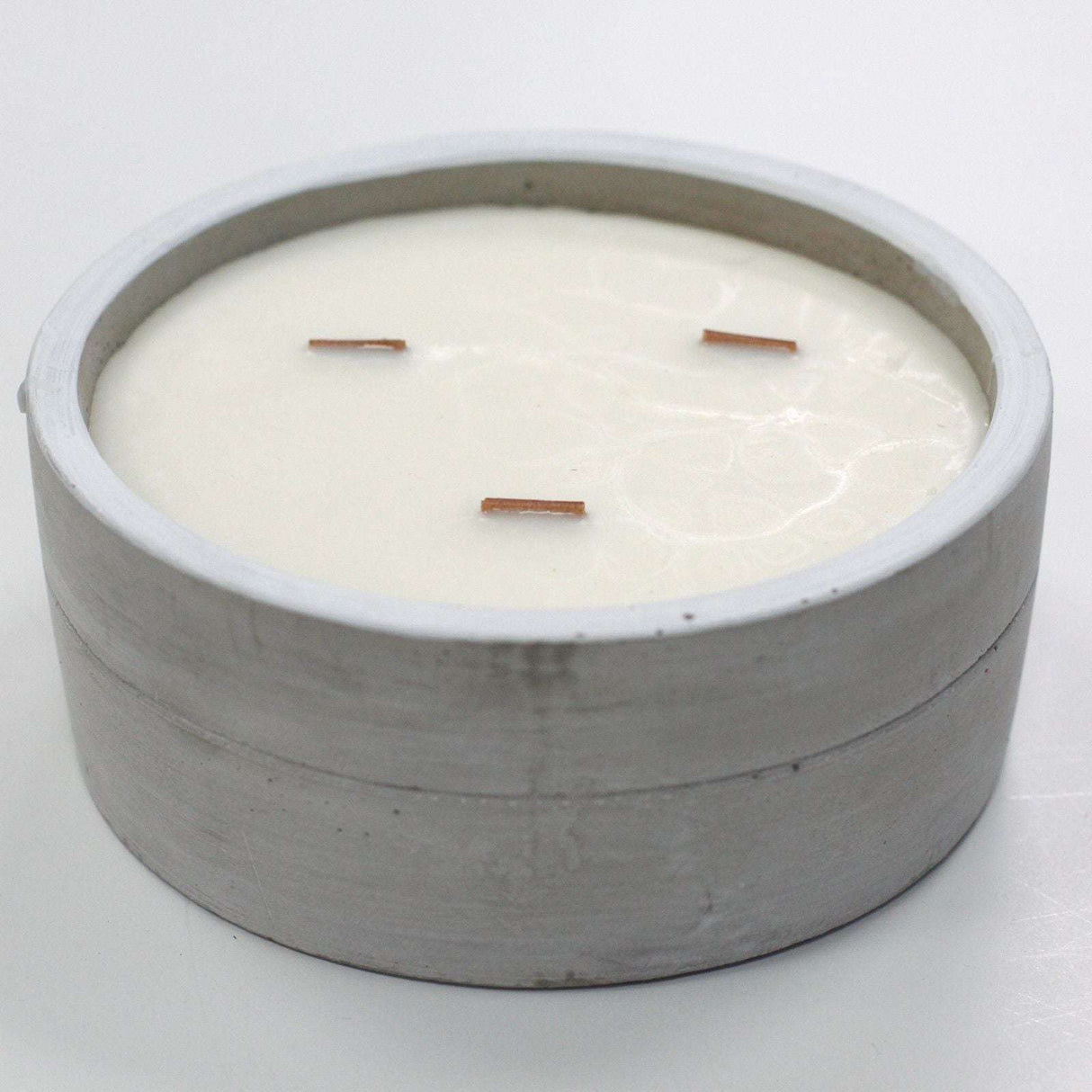 Large Round Candle Box - Patchouli & Dark Amber AW-Dropship