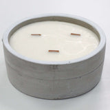 Large Round Candle Box - Patchouli & Dark Amber AW-Dropship