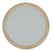 Washed Wood Large Round Framed Mirror ANTIQUE WHITE WOOD Shades 4 Seasons