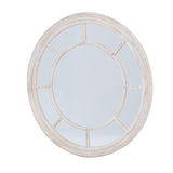 Shades 4 Seasons Round Mirror with a Stylish Farmhouse Design for Home Decor