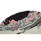 Orsina Round Rug with Abstract Design in Soft Pastel Colours for Stylish Home Decor