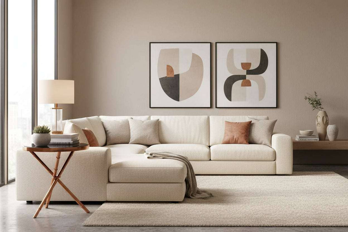 Alvaro Round Side Table With Rose Gold Legs And Black Glass Top Orsina